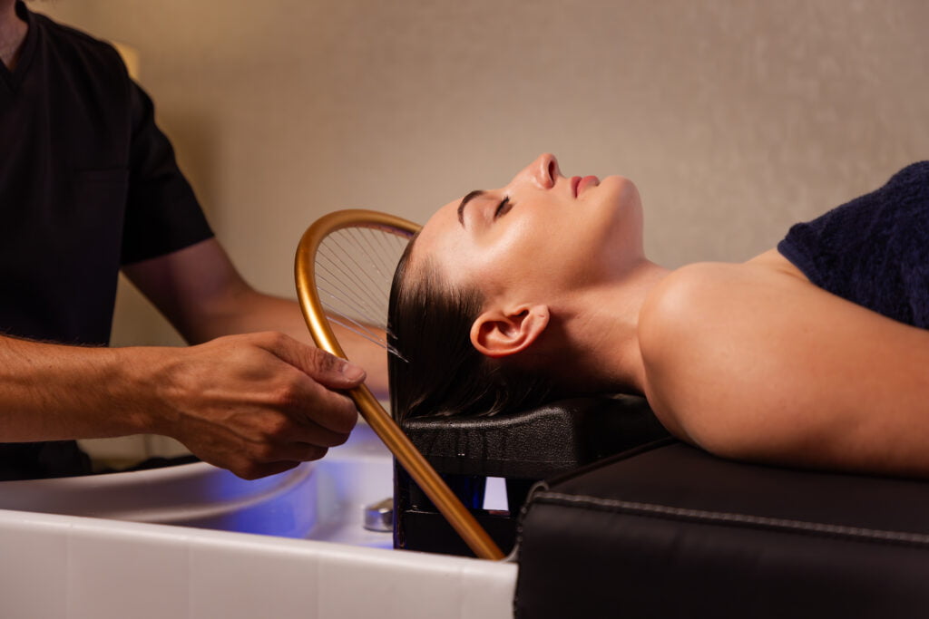 myjka do masażu głowy