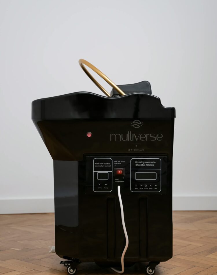 Wanienka wolnostojąca czarna